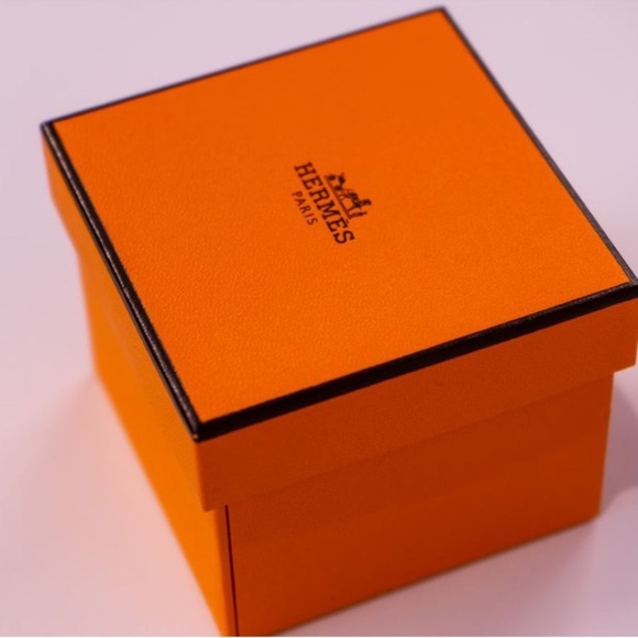 Hermes Rose Gold Collier De Chain ring Size 54 - Picture 5 of 9